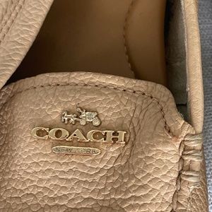 Coach Marley Driver Loafers - Beige - Women's Size 7